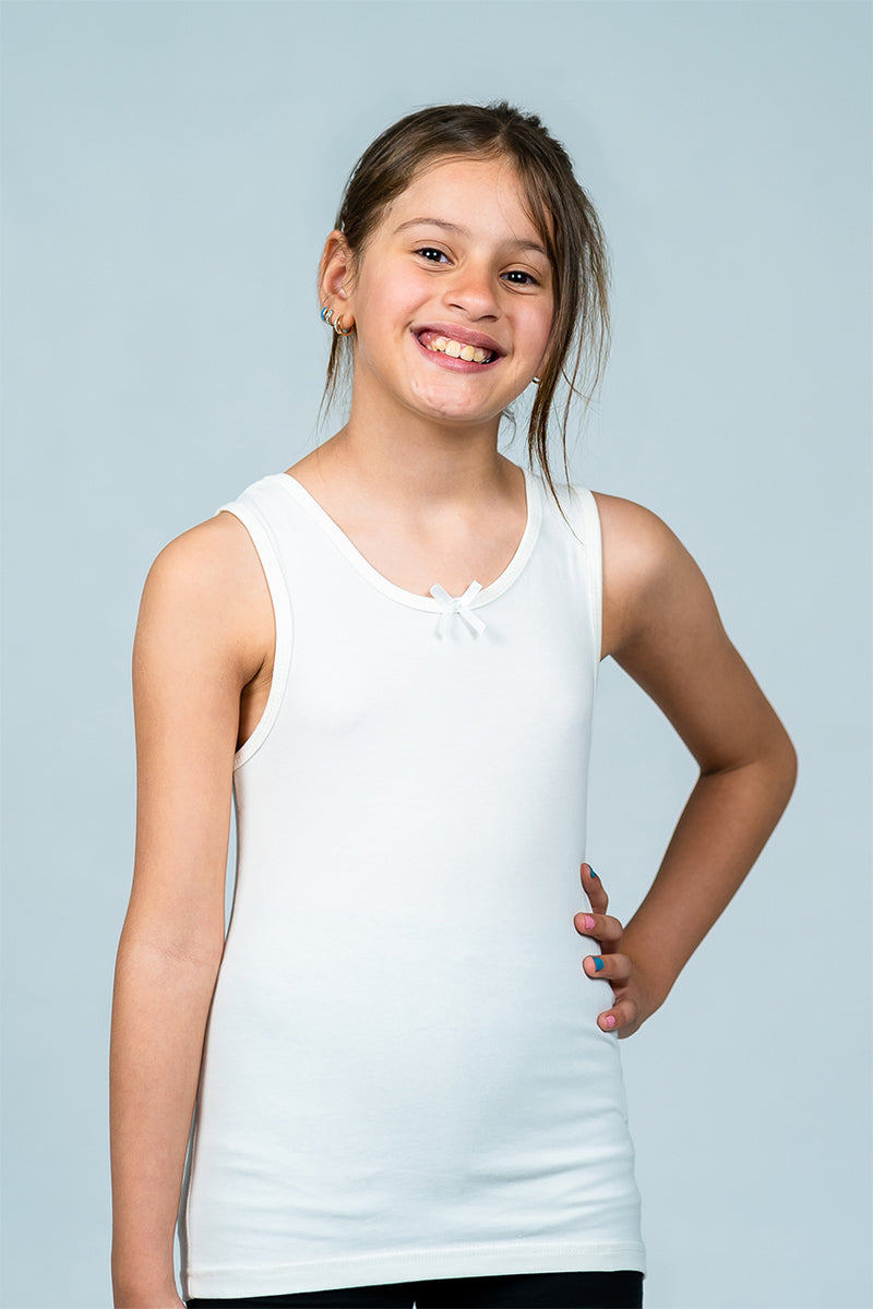 Girls Vest underwear with Wide strap Get Offers Cuddles Store