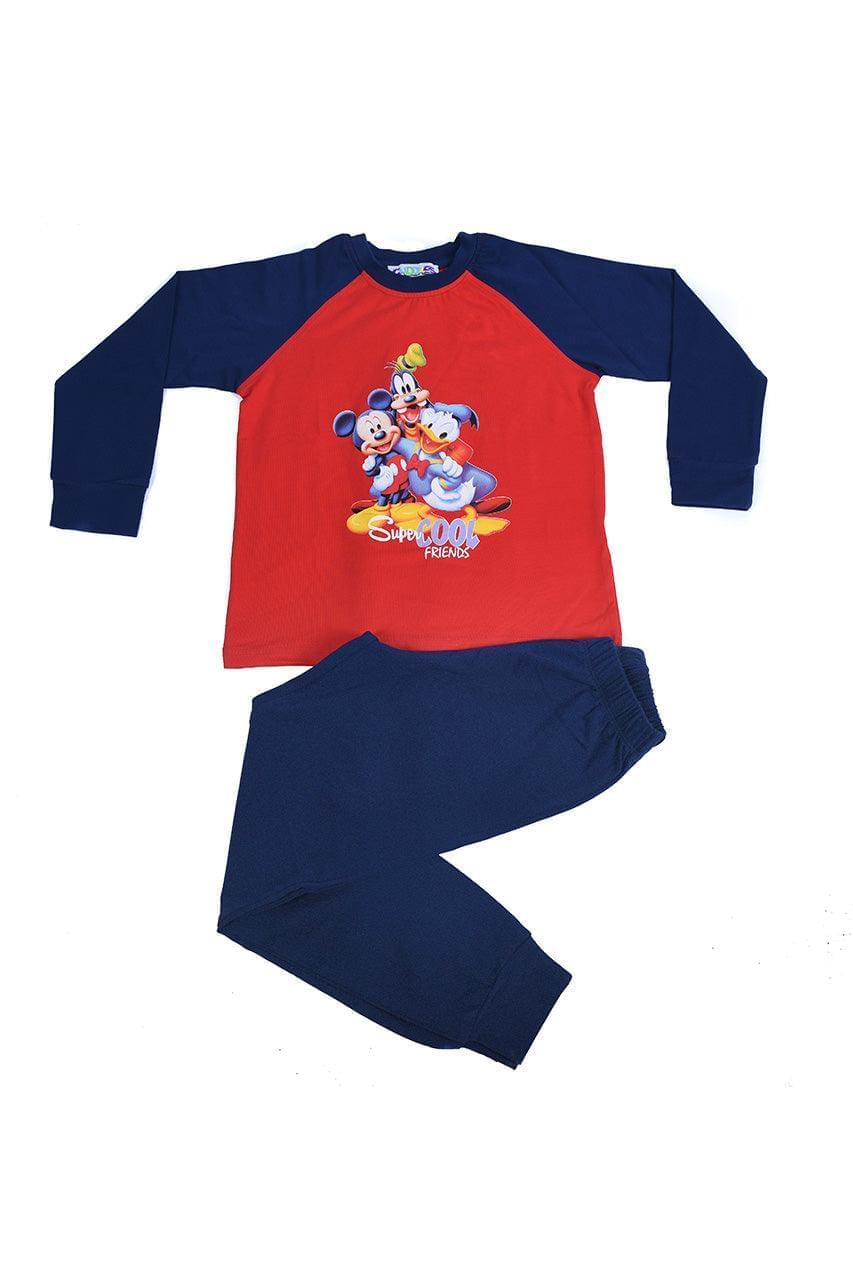 Boy's fall pajamas with Disney Character print