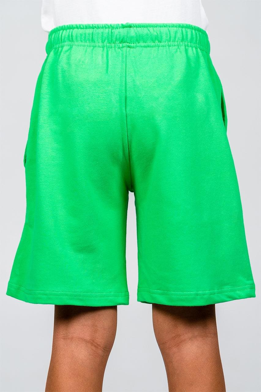 Boy's Short with a drawstring shorts and a Smile print