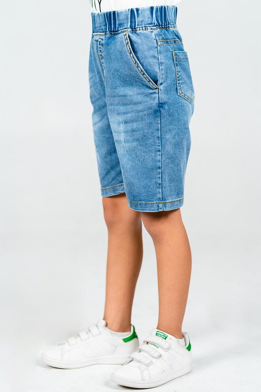 Boy's jeans shorts with Elasticated Waist