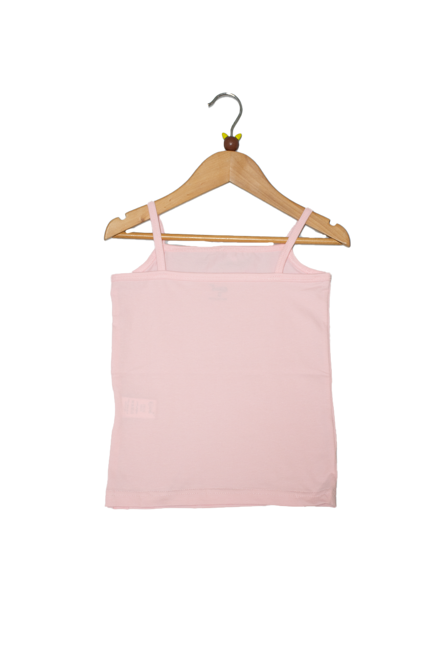 Girl's cami vest underwear with thin strap -