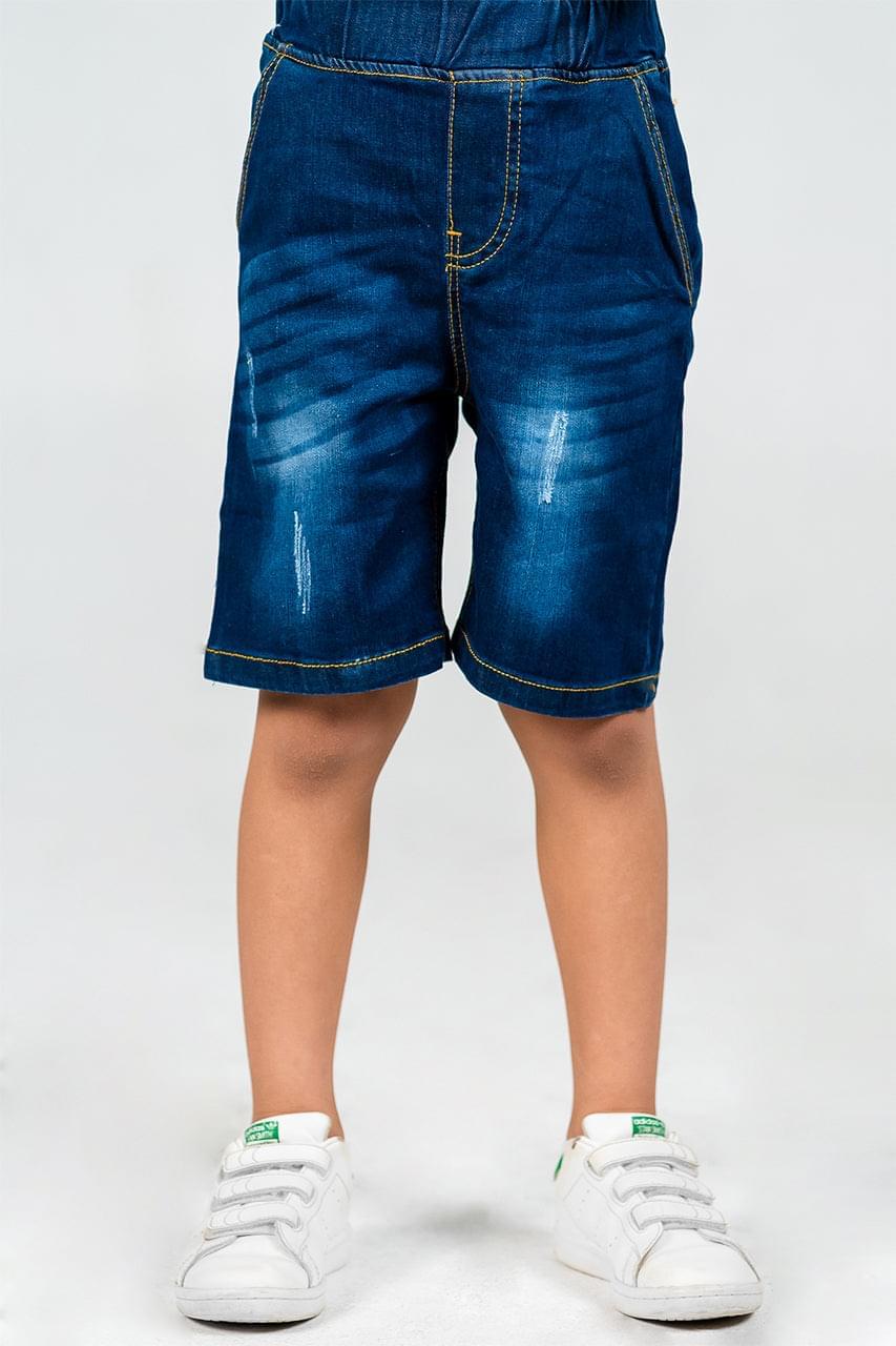 Boy's jeans shorts with Elasticated Waist