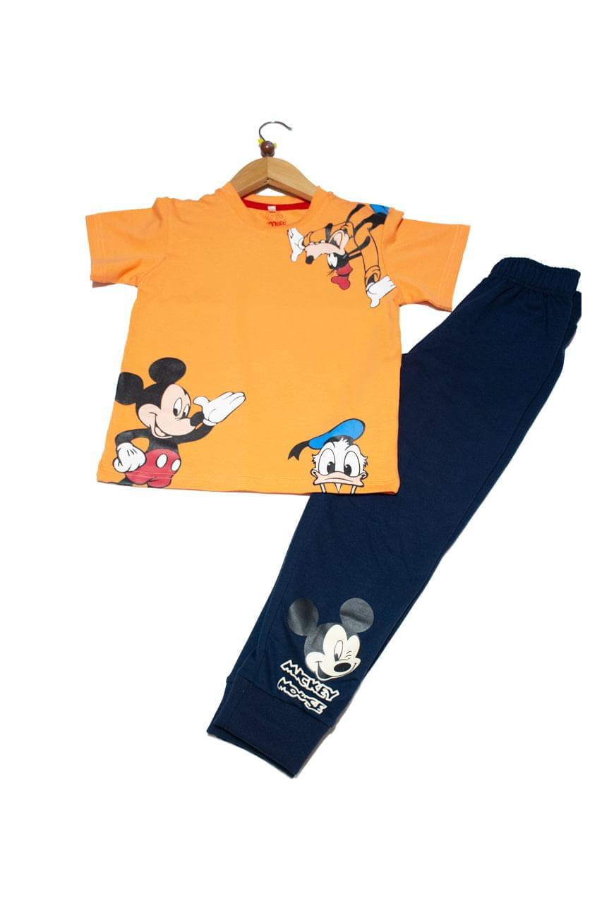 Boy's Summer pajamas with Mickey Mouse print