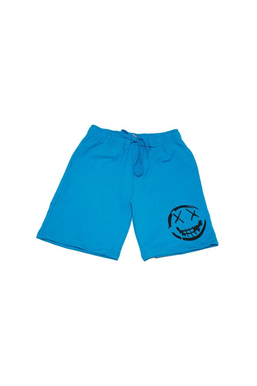 Boy's Short with a drawstring shorts and a face print