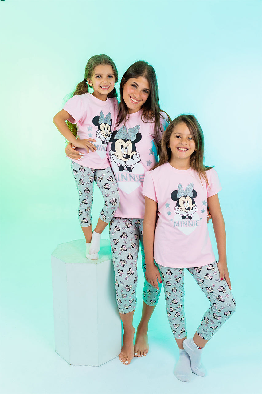 Summer Pajamas for ladies set for mommy and her girls