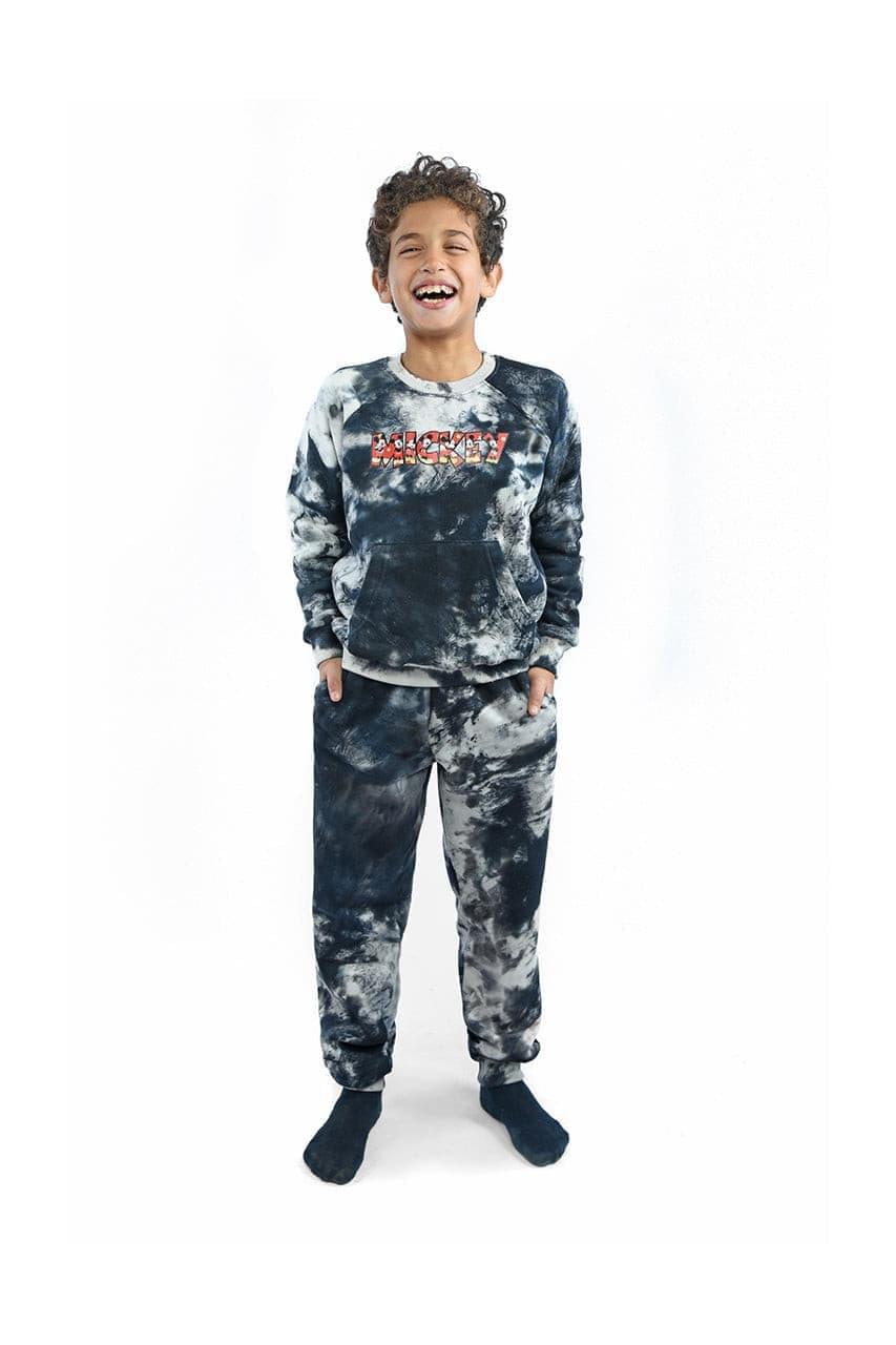 Boy's winter Outerwear with micky mouse print