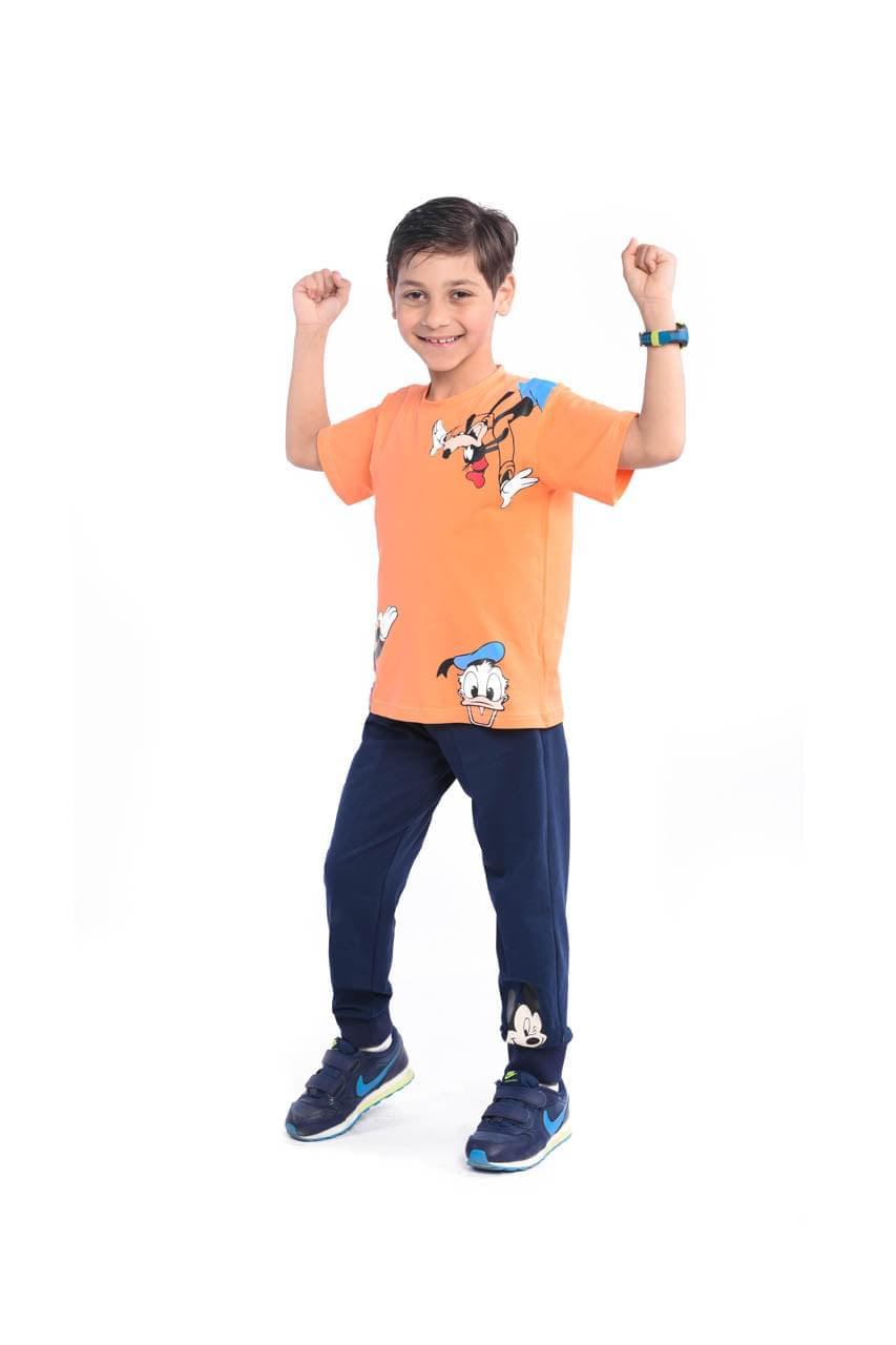 Boy's Summer pajamas with Mickey Mouse print