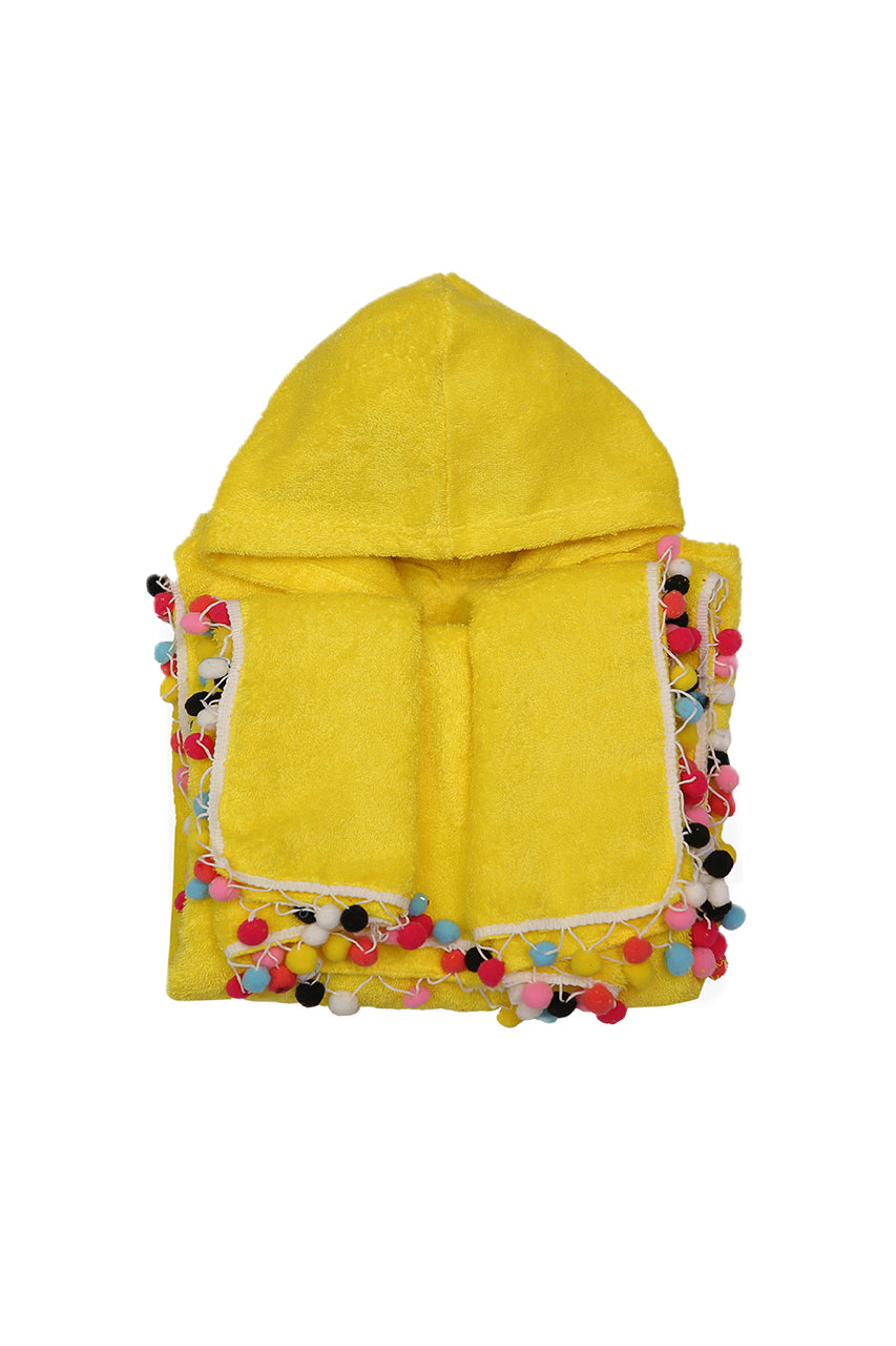 yellow poncho - Cuddles Store