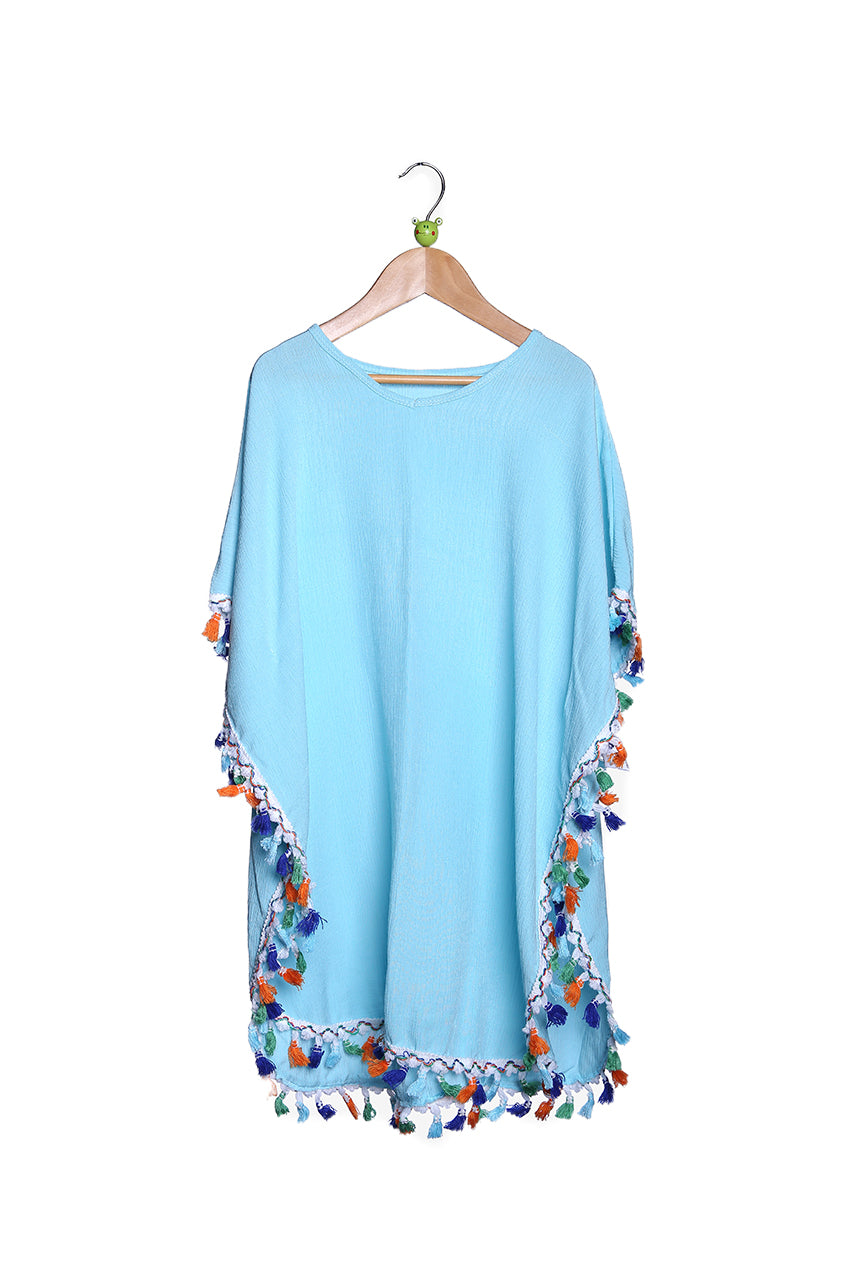 Summer Loose Wide Round Cover up, for swimming