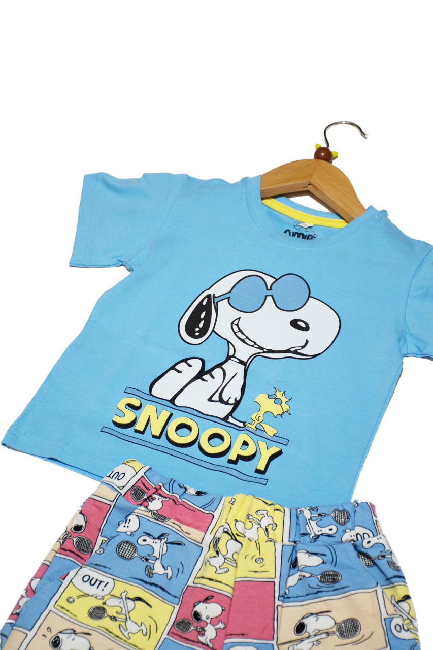 Snoopy Boy Activewear Set for Summer