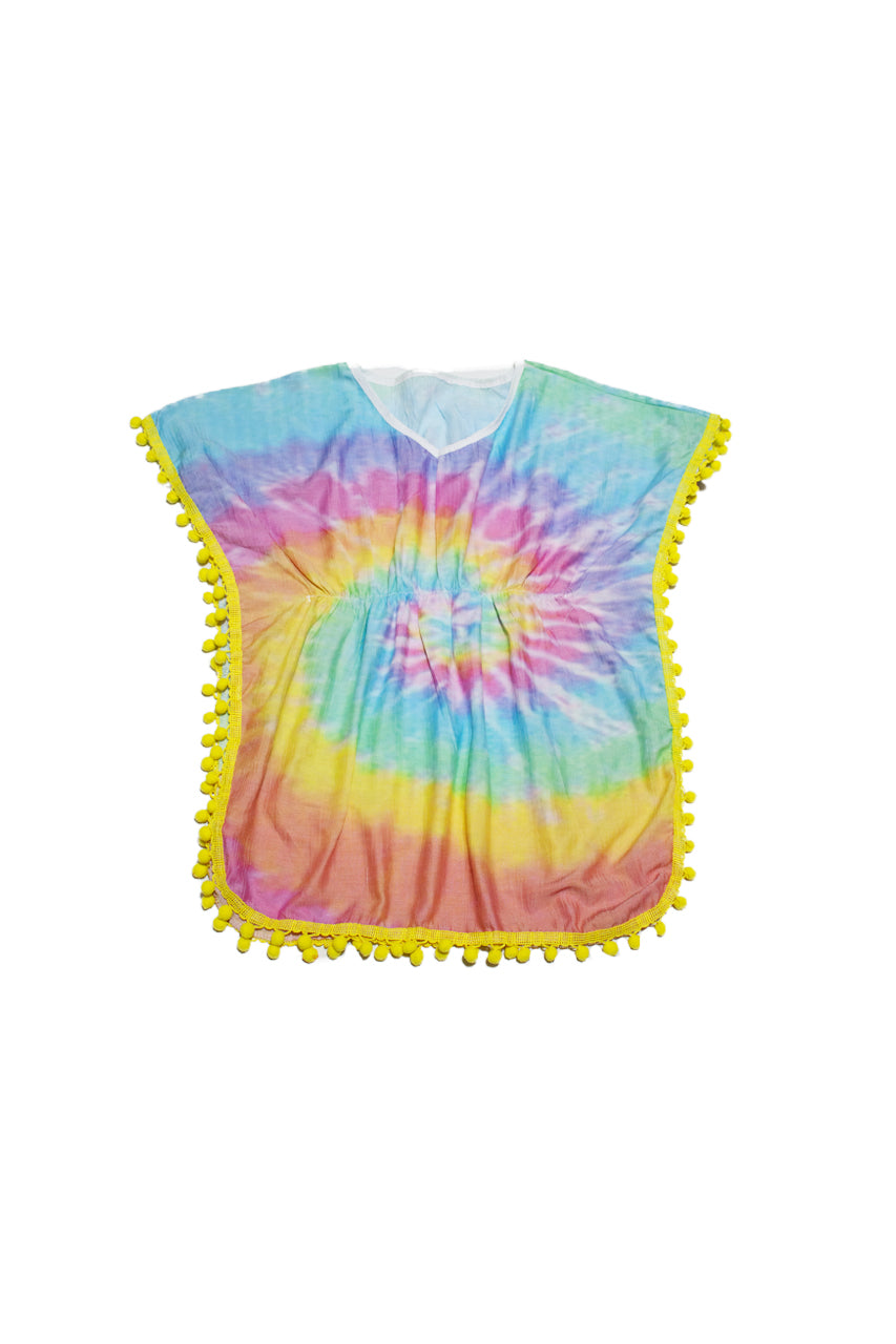 Tie dye multicolor cover up - Cuddles Store