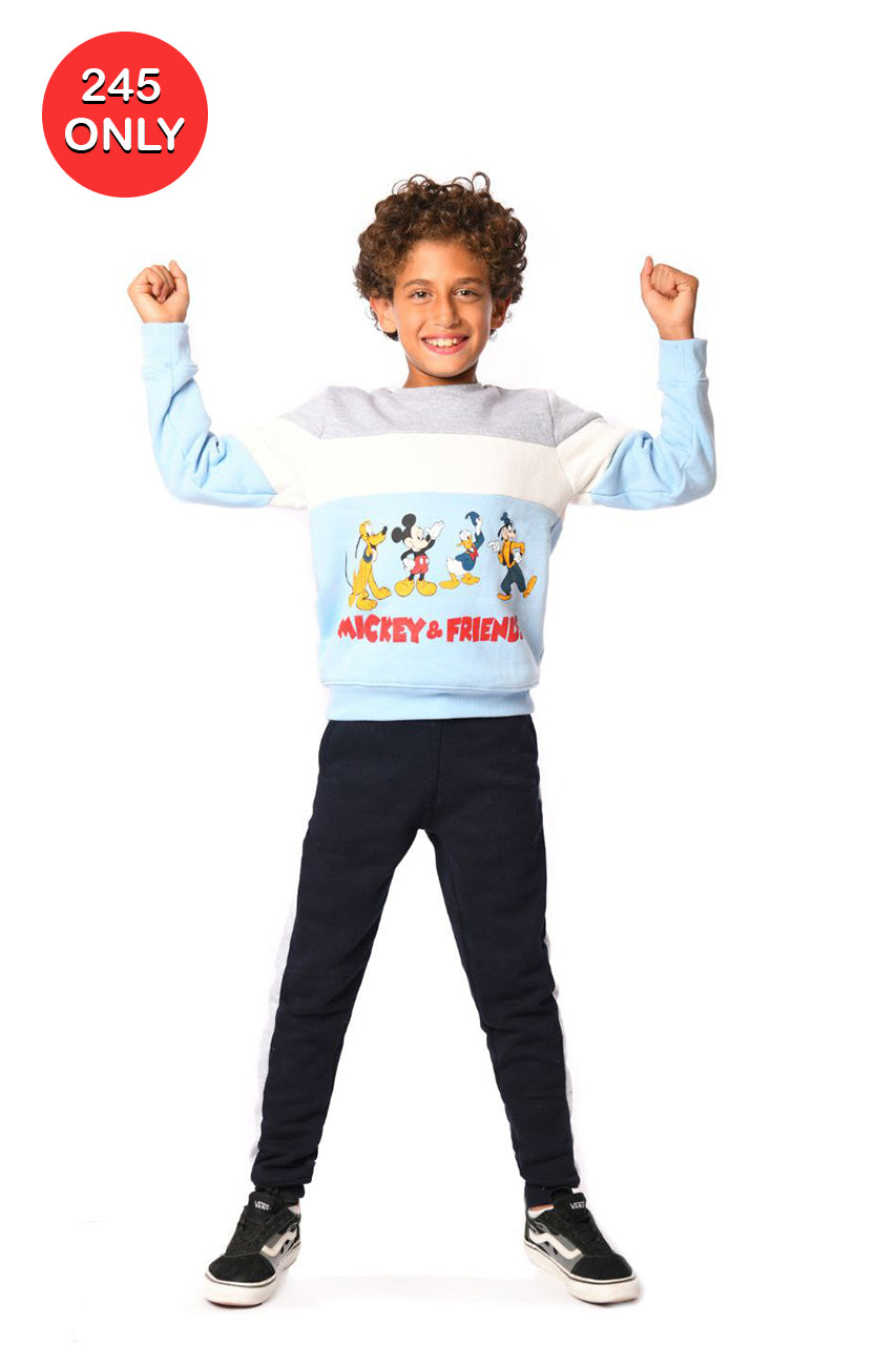 Milton boy's winter pajamas Mickey & Friends design - Cuddles Store
