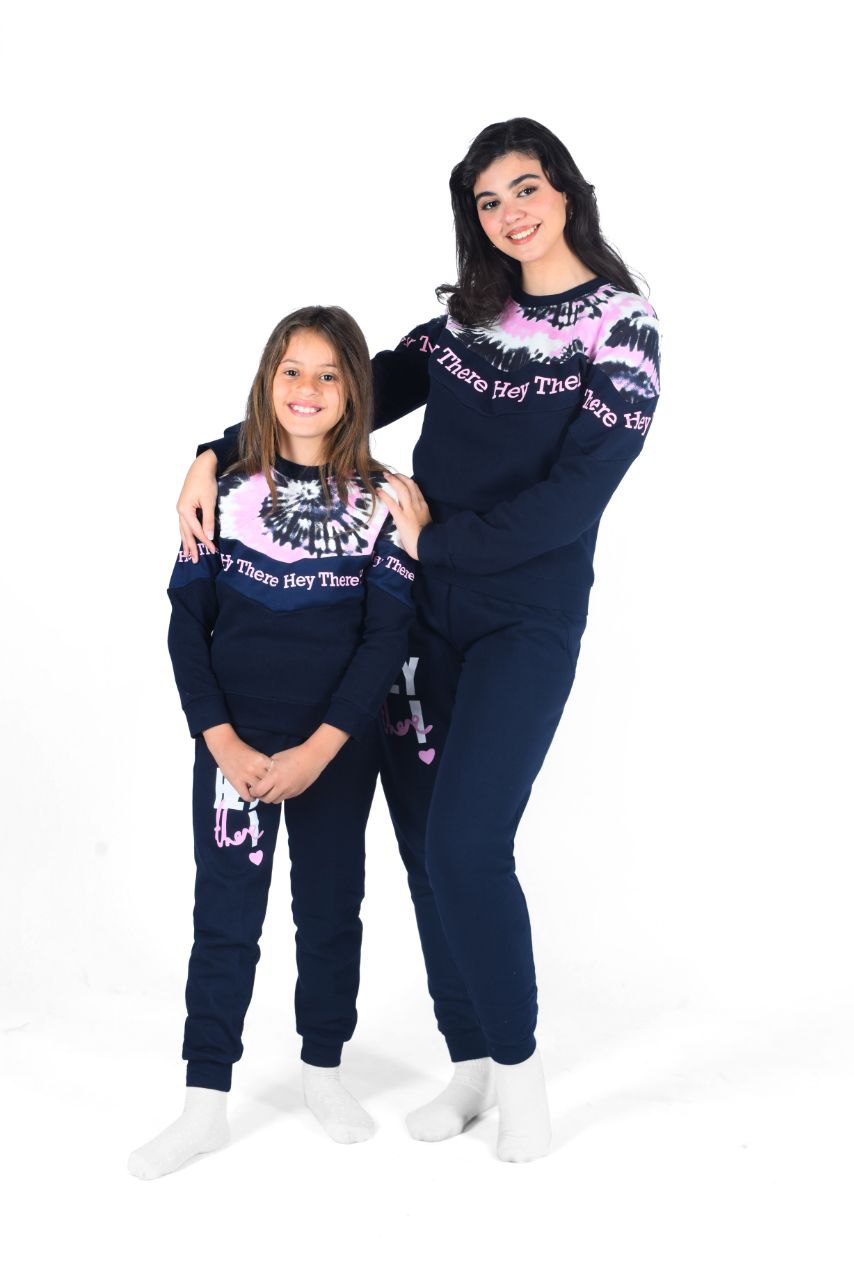 Milton matching mommy and girl's winter pajamas Cool Girls design
